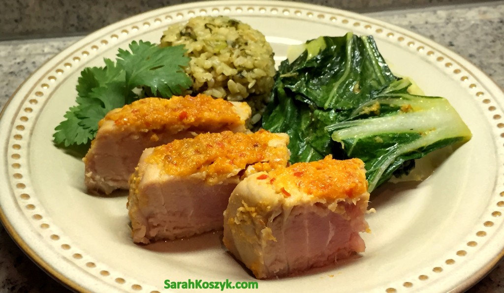 Chili Garlic Ahi Tuna Sarah Koszyk Family. Food. Fiesta. Sarah Koszyk