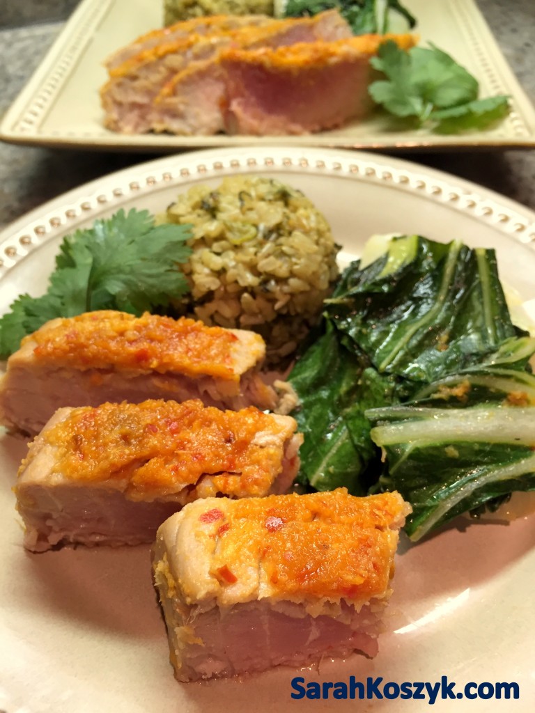 Chili Garlic Ahi Tuna Sarah Koszyk Family. Food. Fiesta. Sarah Koszyk