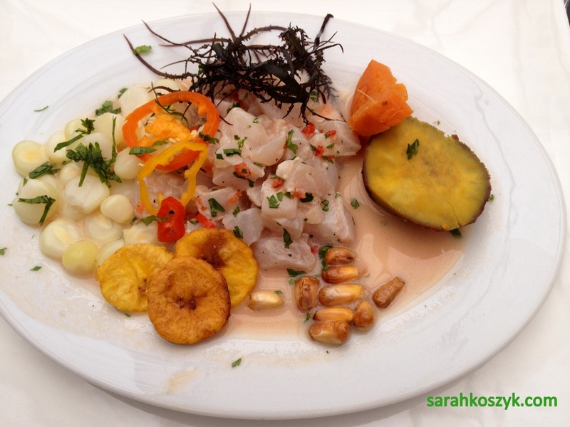 Ceviche Classic Peruvian Fish Recipe Sarah Koszyk