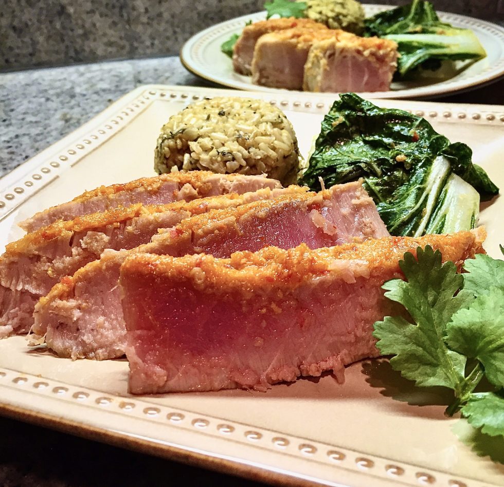 Chili Garlic Ahi Tuna • Sarah Koszyk
