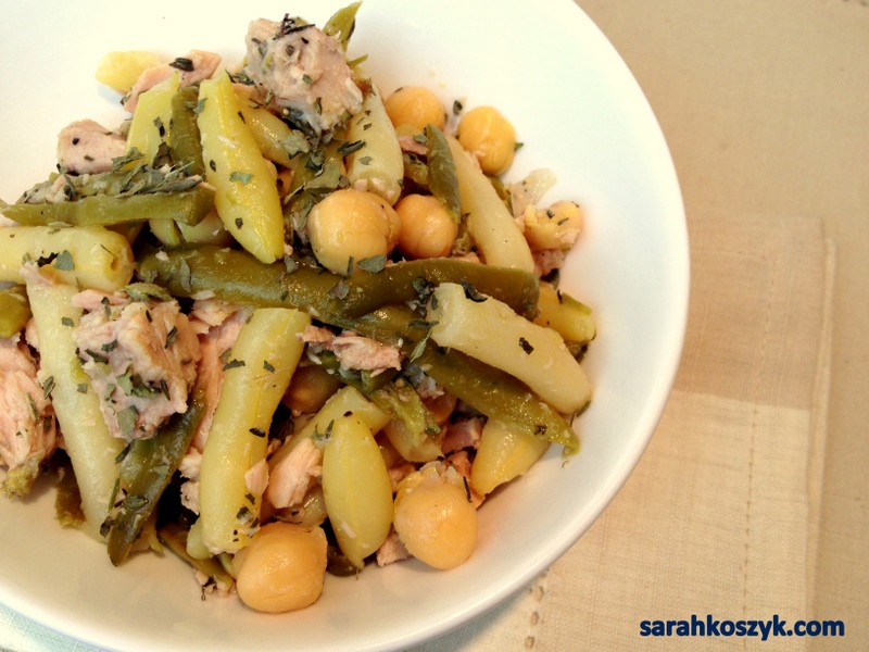 Cupboard Cookout: Green Bean Medley With Tuna Salad