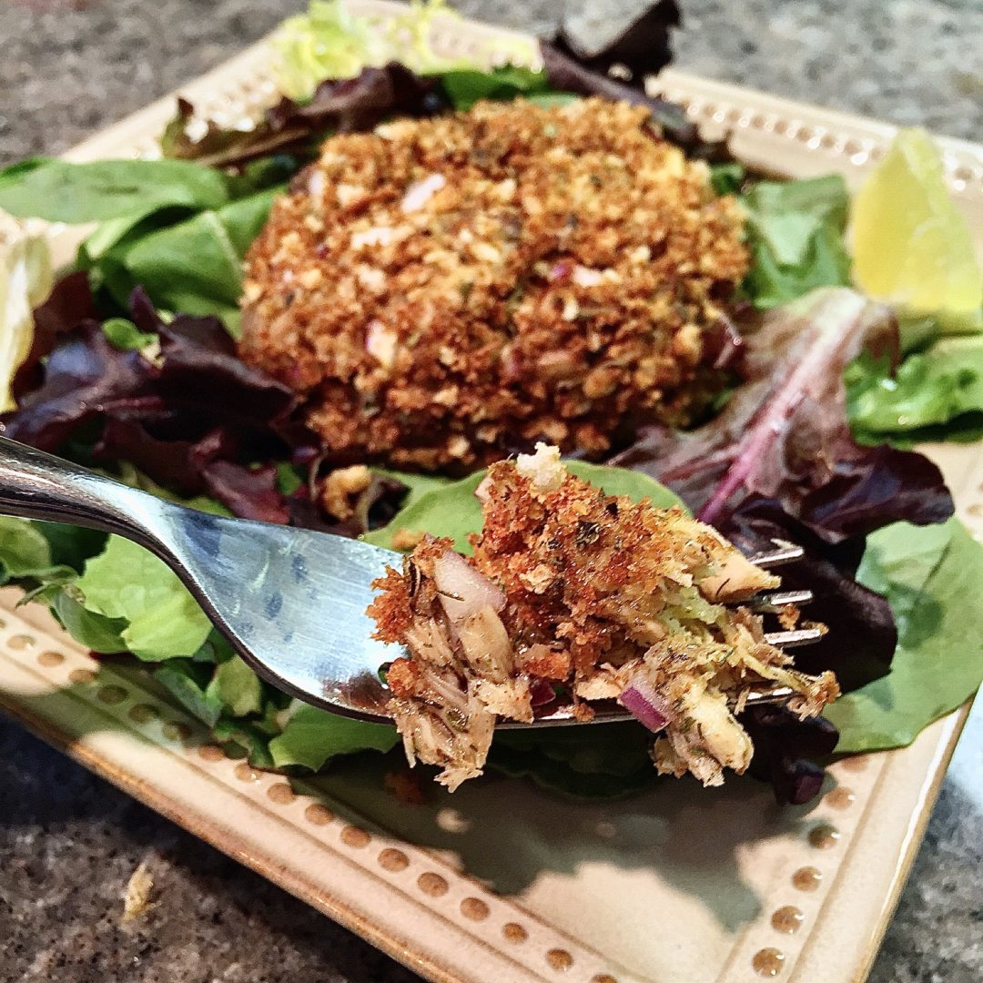 PankoCrusted Baked Mackerel Cakes
