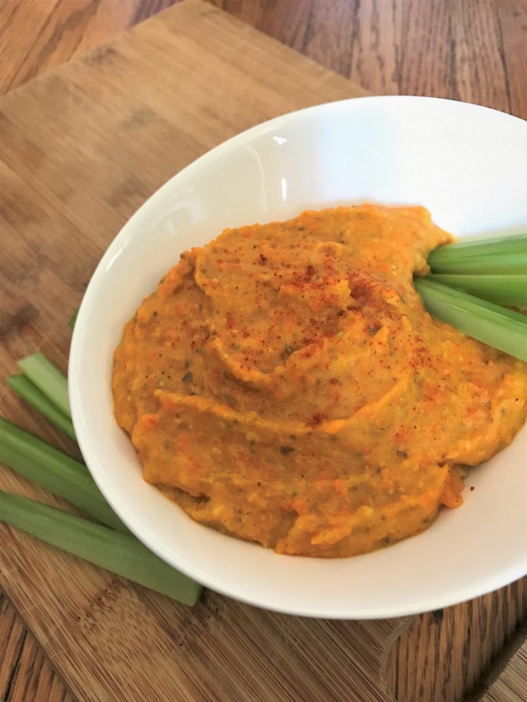 Spiced Carrot Hummus