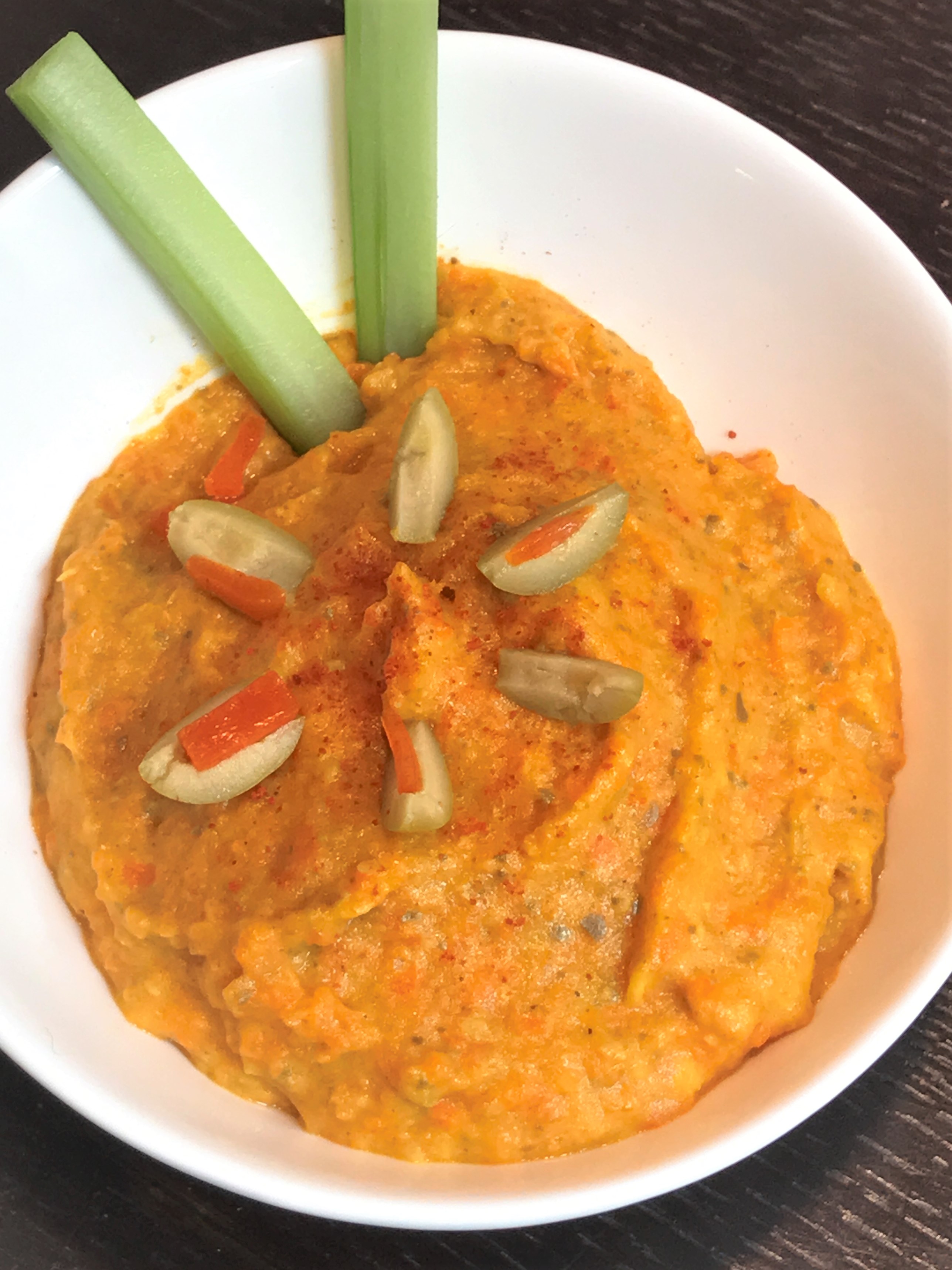 Spiced Carrot Hummus