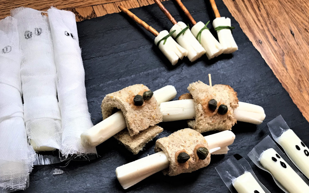 5 Fun and Easy Halloween Treats Using String Cheese