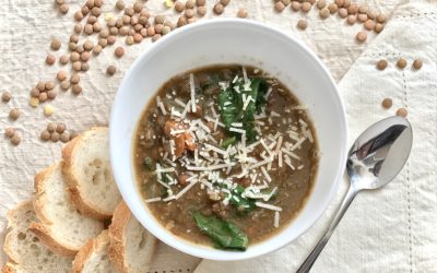 Healthy and Easy Crockpot Lentil Soup