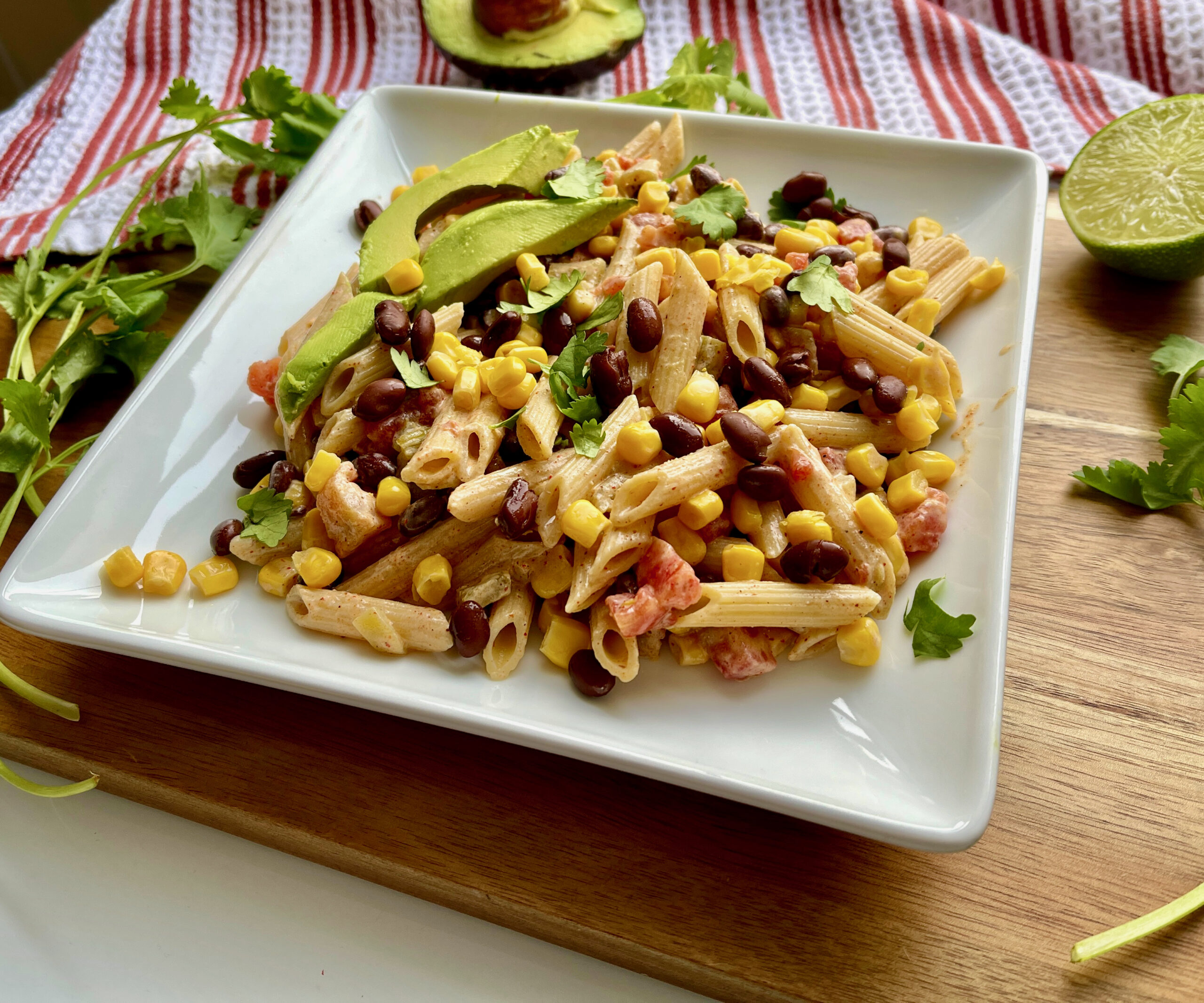 Cupboard Cookout: Vegetarian Southwest Protein Pasta Salad